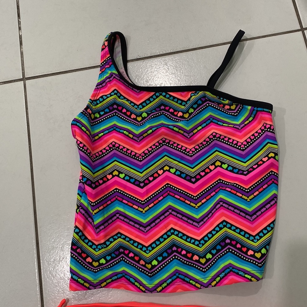 Girls tankini swimsuit top